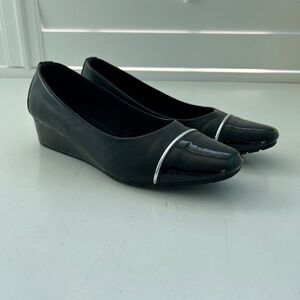 Anne Klein Slip On Black Dress Shoe